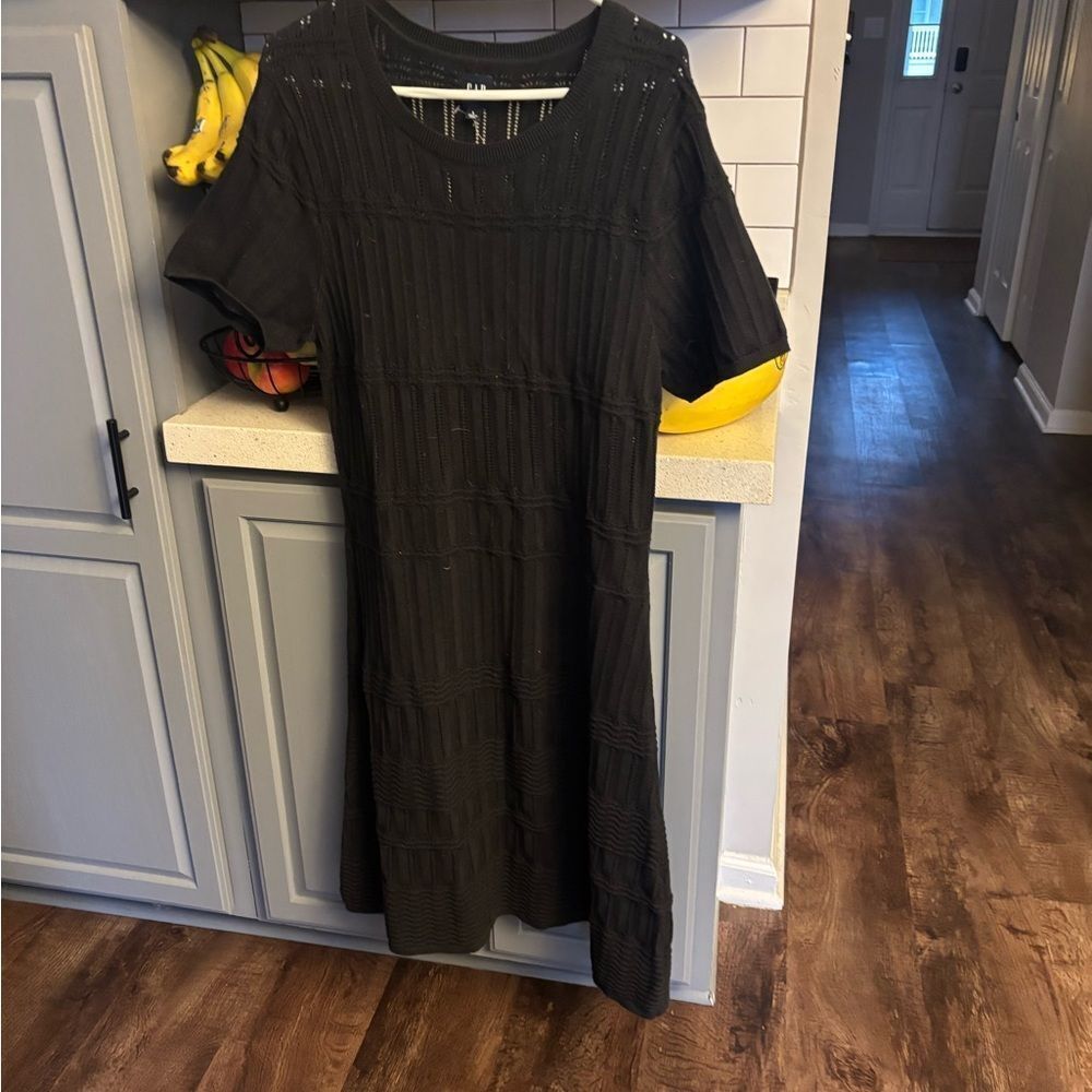 Knit Black Dress by Gap NWT